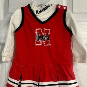 NABRASKA HUSKERS cheerleader outfit